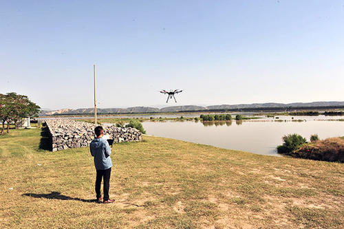 工业无人机应用在水利工程上有何表现?(图1) 工业无人机